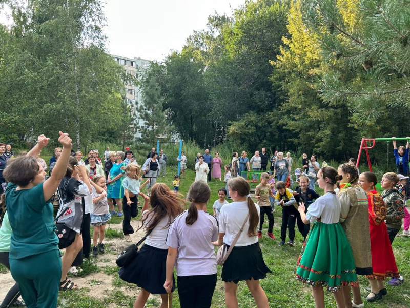 Праздники добрососедства объединяют жителей во дворах Ульяновска