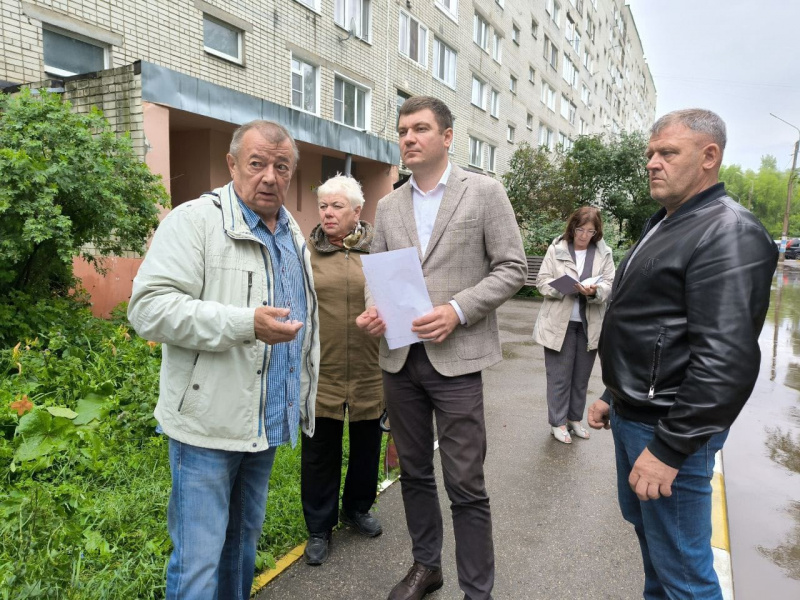 Тротуар на проезде Заводском,27 будет восстановлен 