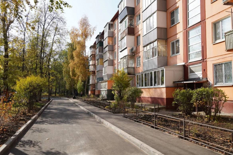 Более 70 дворов в Ульяновске преобразилось по региональной  программе «Мой двор»
