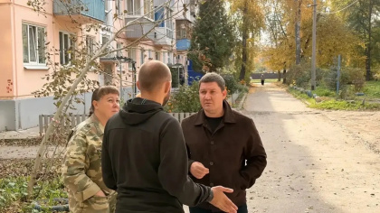 На улице Октябрьской завершается замена ливневой канализации