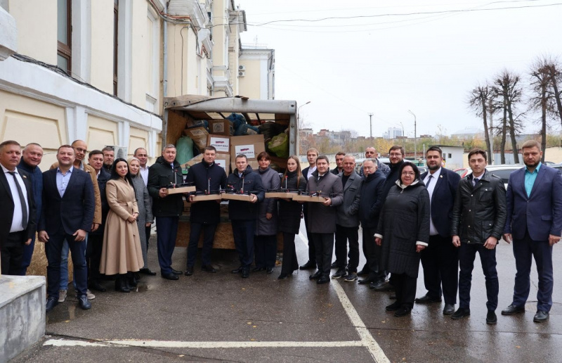 Гуманитарная помощь ульяновским мобилизованным доставлена