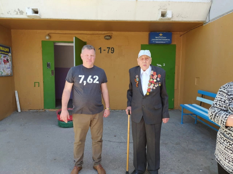 100-летний юбилей сегодня отмечает ветеран Великой Отечественной войны Пётр Арсентьевич Морозов