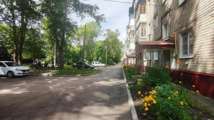 По Губернаторской программе «Мой двор» выполнены работы  более чем по 60 адресам