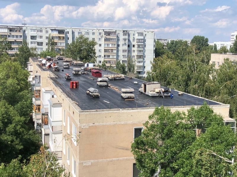 На проспекте Созидателей, 50 отремонтировали систему центрального отопления