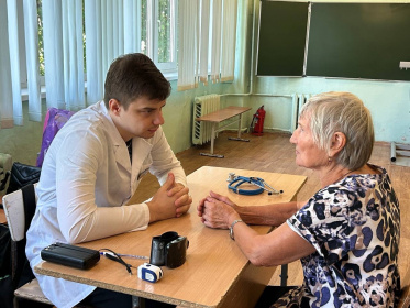Врачи общей практики провели медицинский приём жителей Засвияжья в рамках акции «Доктор рядом»