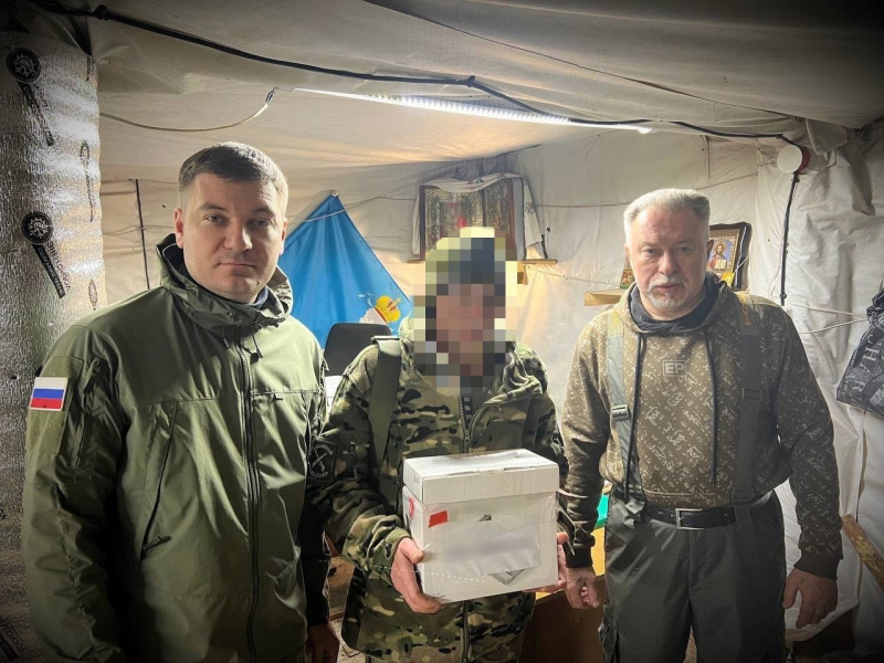 Поездка оказалась непростой: из Ульяновска был доставлен очередной груз в зону СВО