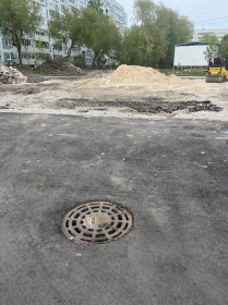 В Ульяновске приступили к устройству дополнительных ливневок