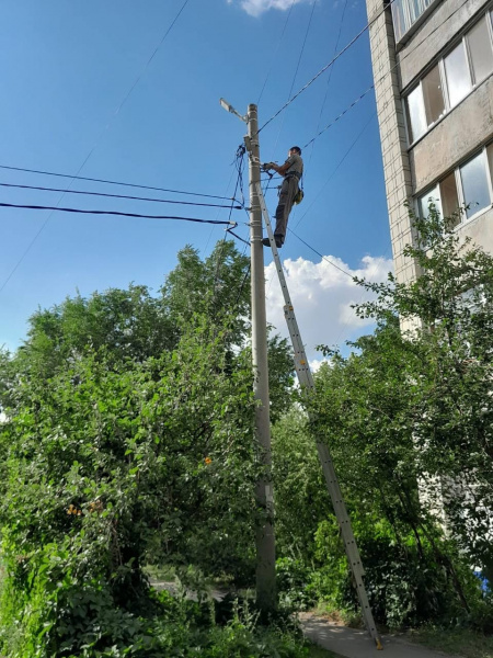 Уличное освещение модернизируют по наказам жителей