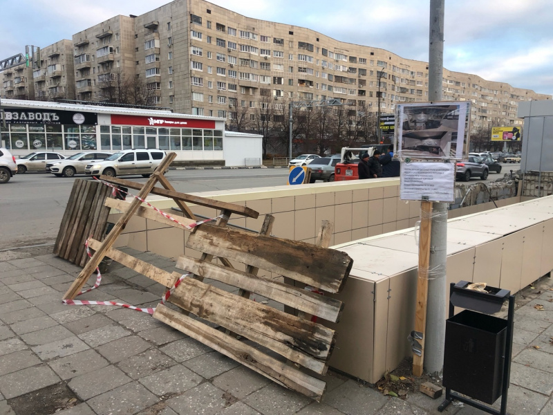 На проспекте Ульяновском, 2 ведется комплексный ремонт подземного перехода